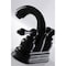 Kingston Brass KB5610AL Restoration 4" Centerset Bathroom Faucet, Matte Black KB5610AL - alternate 3